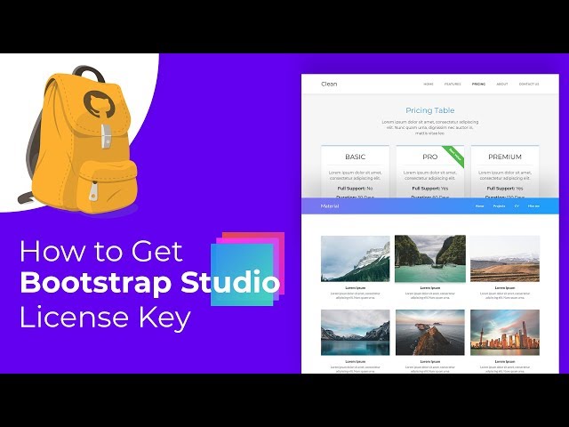 How to Get Bootstrap Studio 4 License Key for Free - Github Student Developer Pack