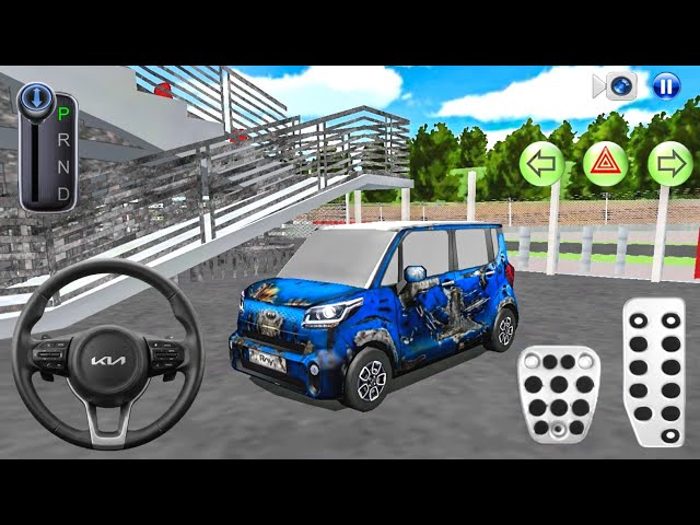 New Crashed Kia Ray Mini Car - 3D Driving Class Simulation - android game - gameplay 2026