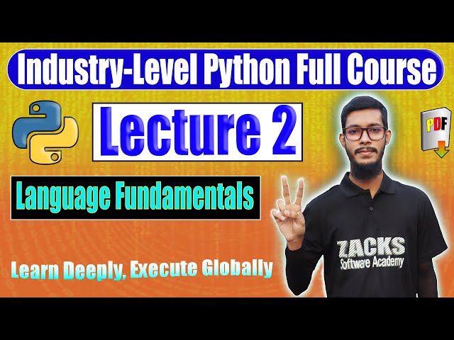 Python Full Course | Lecture 2 | Features, Bytecode, Limitations & Uses Deep Dive