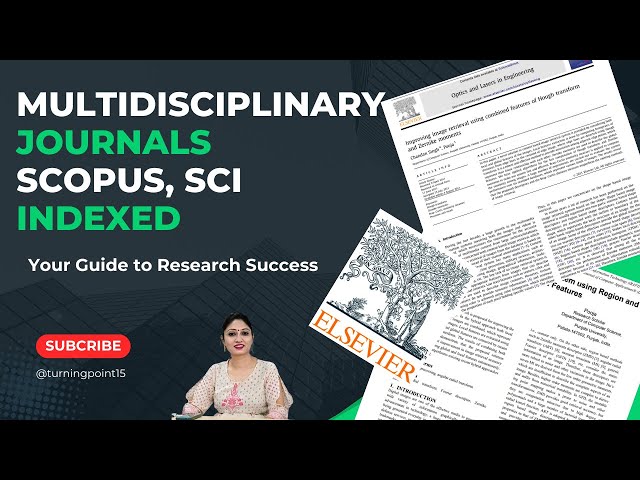 Best 7 Multidisciplinary Journals Bridging Engineering, Healthcare & Social Sciences