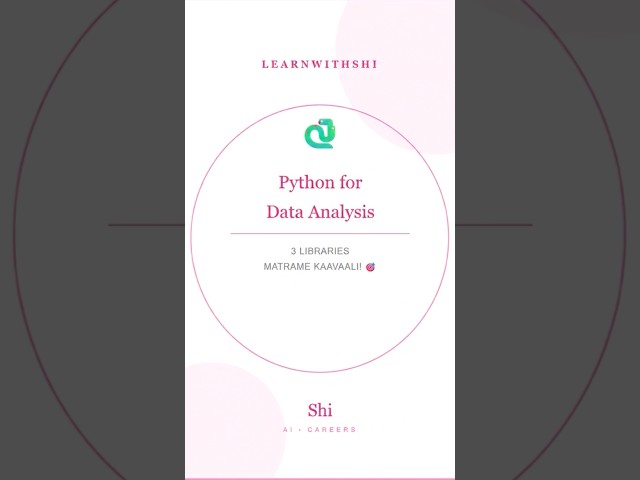 Python for Data Analysis