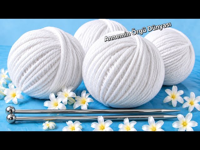 Get ready to start knitting with the fastest 2-needle knitting pattern ever! 😍