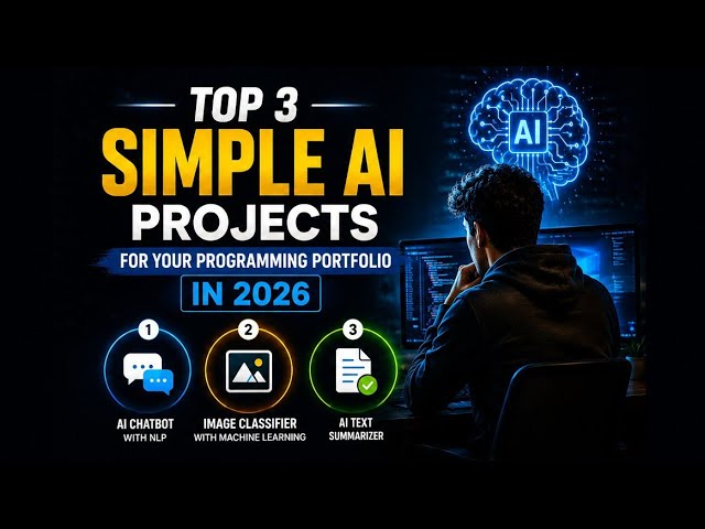 Top 3 Simple Al Projects for Your Programming Portfolio in 2026