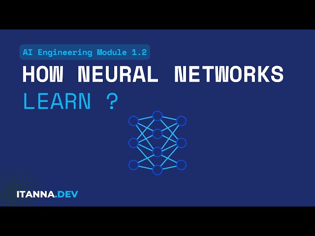 1.2 How Neural Networks Actually Learn: Demystifying Weights | AI Engineer Module 1
