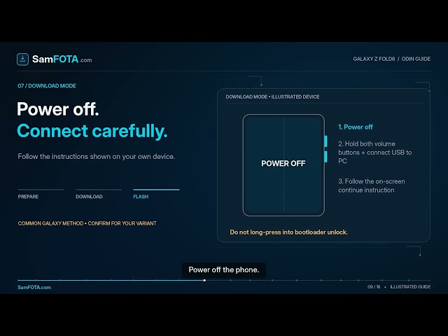 Samsung Galaxy Z Fold8 Firmware Flash Guide with Odin | SamFOTA