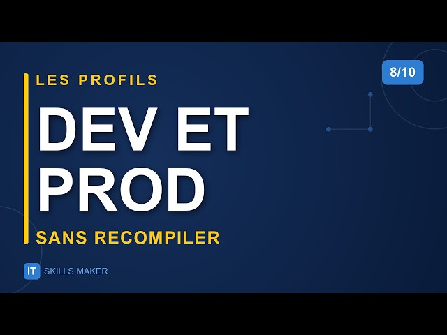 Les Profils Spring Boot : Dev et Prod sans Toucher au Code