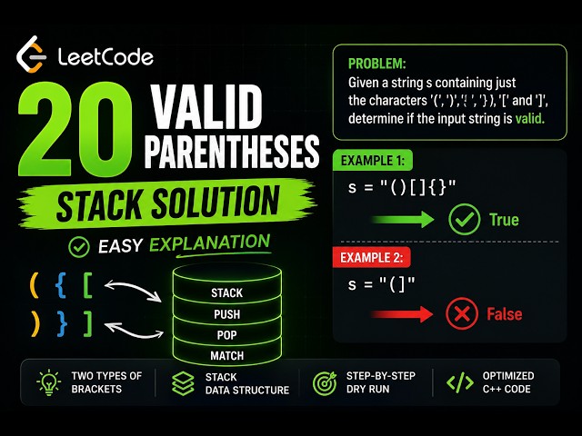 Leetcode problem-20