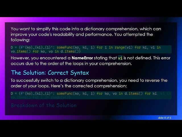 Mastering 3 Level Nested Dictionary Comprehension in Python