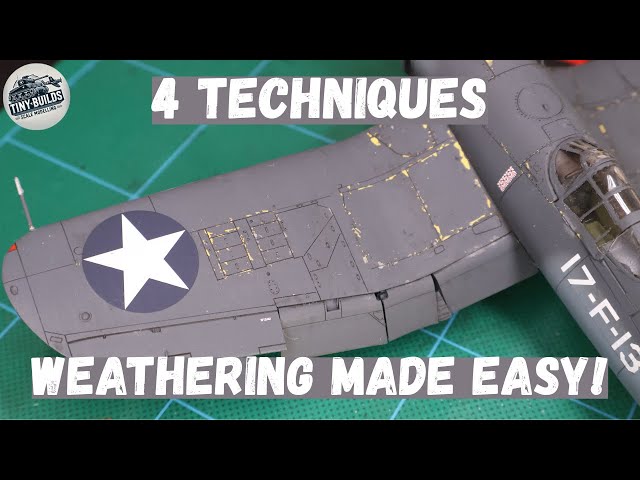 How to Weather Scale Model Planes | Beginner Tutorial