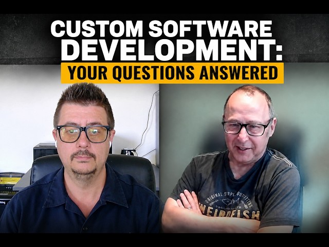 Custom Software Development - Your Questions Answered