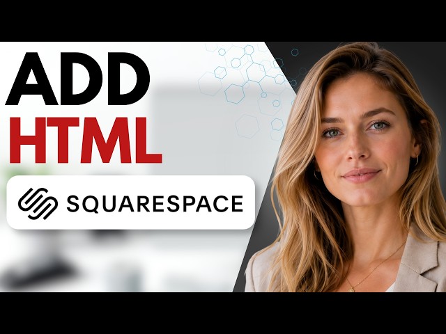 How to Add HTML to Squarespace (Easy Tutorial)