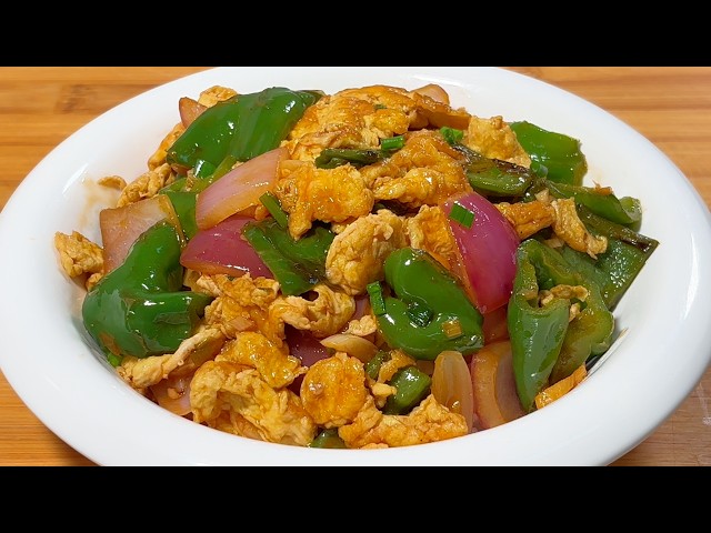 Receta de huevos revueltos con chile | Huevos revueltos con chile fáciles y sencillos