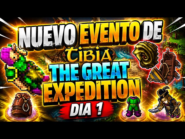 New Tibia Event 2026 | The Great Expedition Complete Guide #tibia #tibiaevent #tibiatask