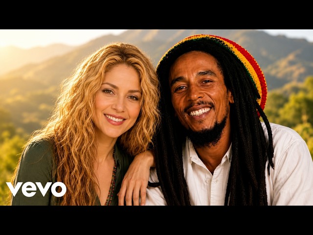 Shakira & Bob Marley – Spirit Never Dies (Official Music Video) | Reggae & Reggaeton Love Song