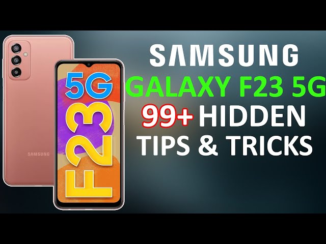 Samsung Galaxy F23 5G 99+ Tips, Tricks & Hidden Features  | Amazing Hacks - THAT NO ONE SHOWS YOU 🔥🔥