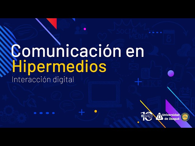 Bienvenida Comunicación en hipermedios