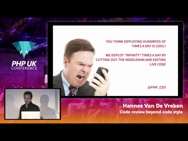 PHP UK Conference 2017 - Hannes Van De Vreken - Code Review Beyond Code Style