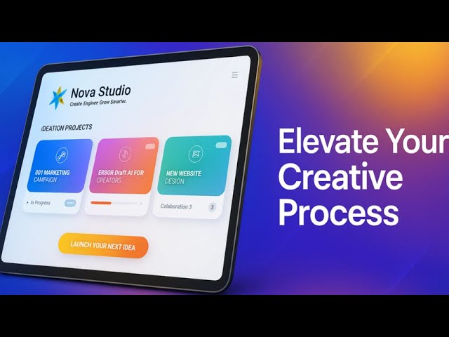 Nova Studio - This Brand Doesn’t Exist — Watch PixelPlot.ai Instantly Create It! | AI Demo