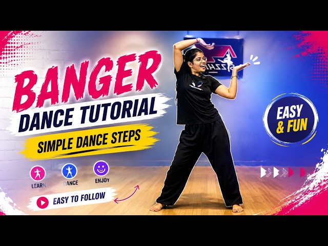 Banger Dance Tutorial | Easy Hook Dance Steps | Sizzable School Of Dance