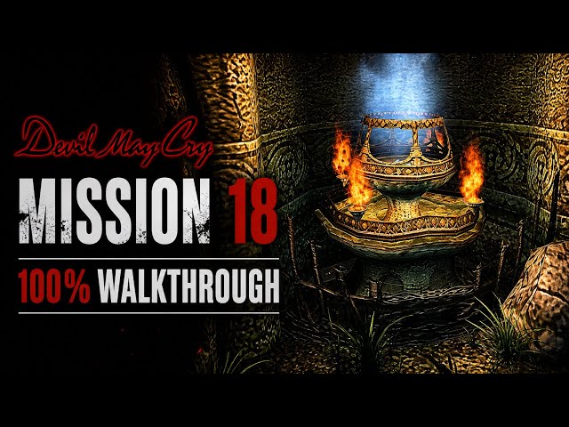 Devil May Cry Mission 18 Walkthrough – Spirit Stone, Elixir (All Secrets & Collectibles)
