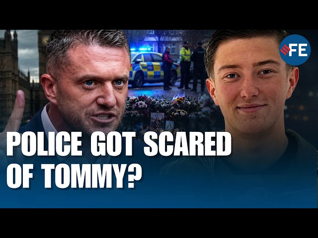 Scared of Uprisng? Moment Tommy Robinson's Livestream Cut Off During Henry Nowak Protest By Police