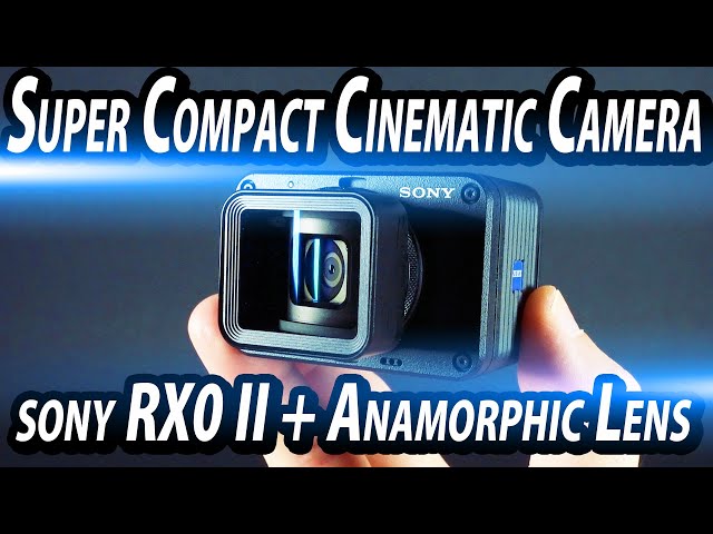 Super Compact Cinematic Camera!! RX0 II x Anamorphic Lens