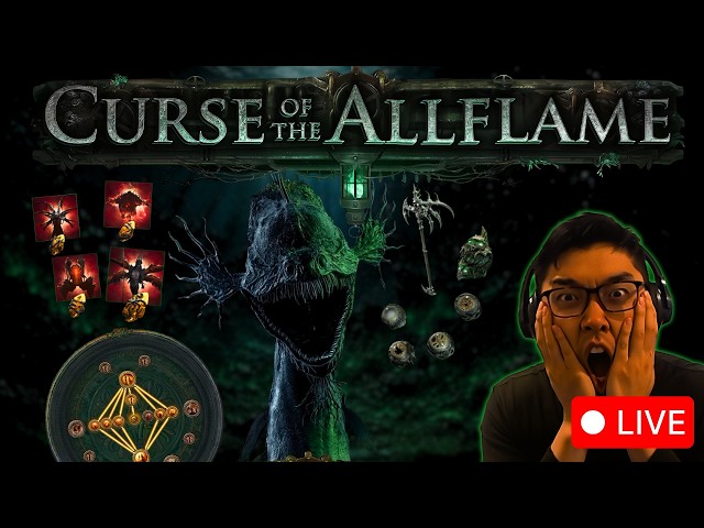 POE1 3.29 Allflame Day 4 - Hunting Good UngaBunga Farming Strats!