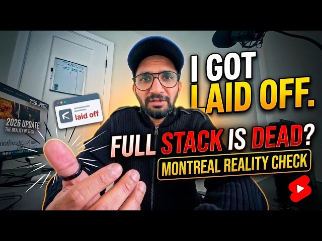 I was laid off from my Full Stack Developer job in Montreal - Vlog Day 1 - in Urdu / Hindi