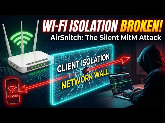 AirSnitch: New WiFi Hacking Attack 2026