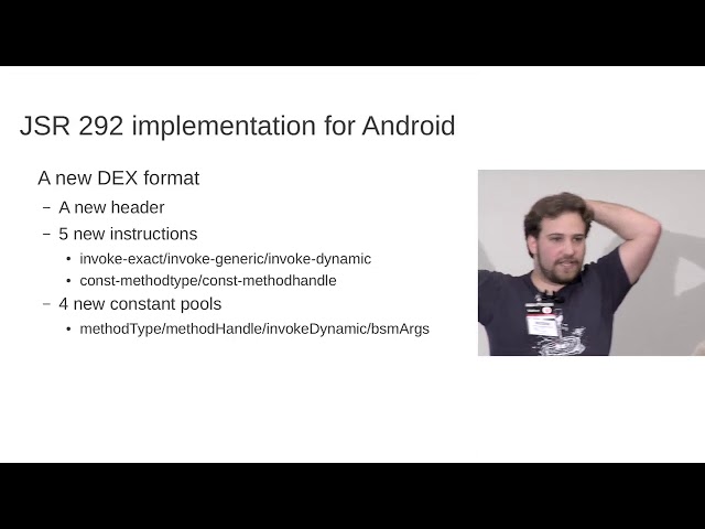 JSR 292 on Android with Rémi Forax and Jérôme Pilliet