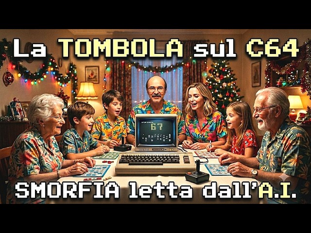 Tombola in Assembly (ft. AI in Python) / Commodore 64