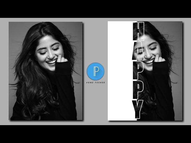 Photo Text Masking Effect | Pixellab Editing | Pixellab Tutorial | One Techee |