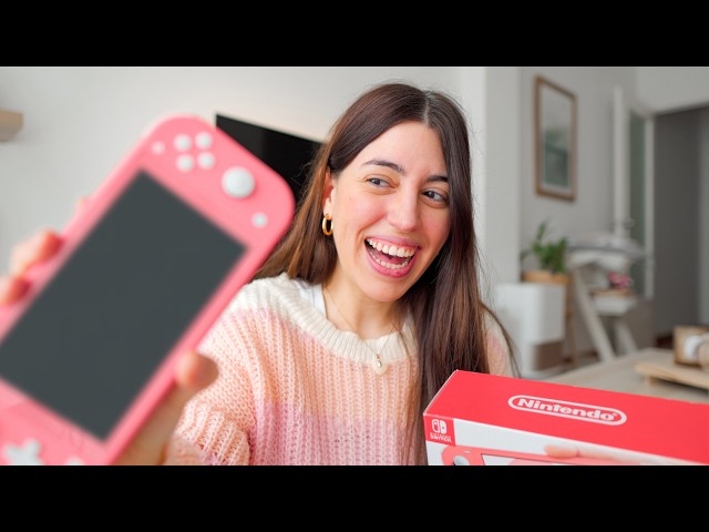 I bought the Nintendo Switch Lite (yes, in 2026) ☁️🧚🏼‍♀️💗