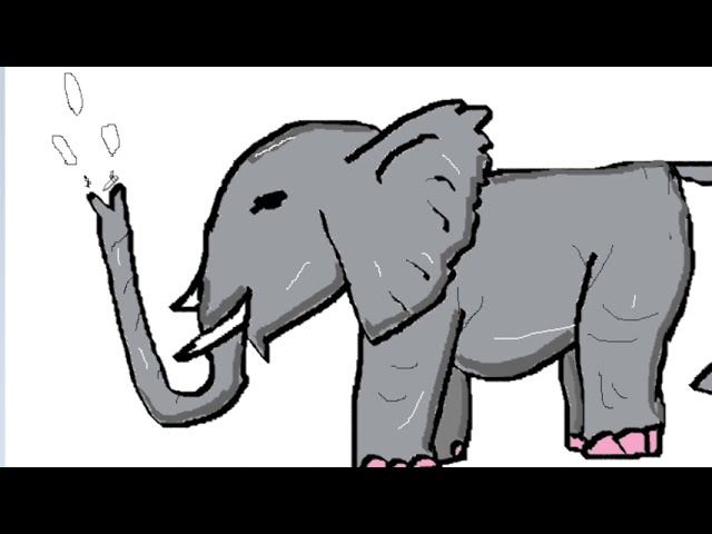 How to Draw an Elephant Step by Step (Easy Tutorial) 🐘