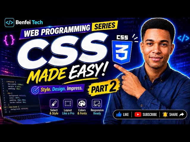 Learn Modern Web Programming || CSS Part 2