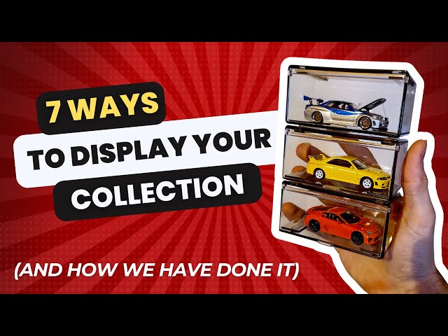 7 ways to display YOUR diecast modelcar collection and how WE have done it with 18000 cars and more!