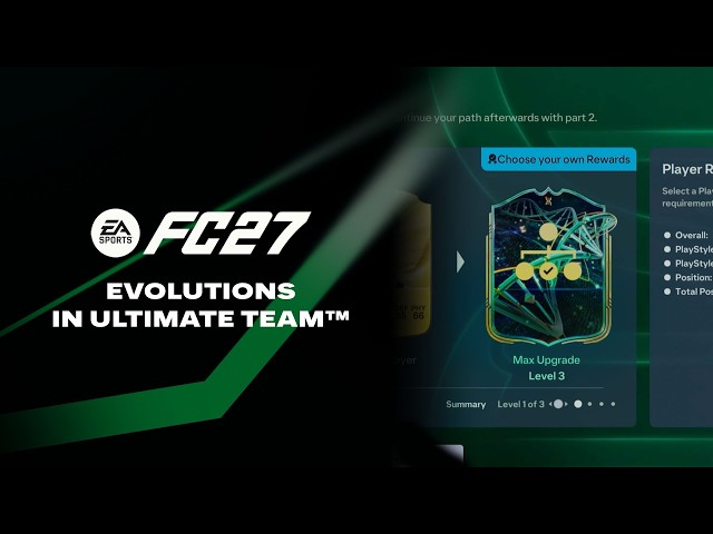 Evolutions Explained in Ultimate Team™ | EA SPORTS FC™ 27