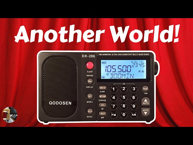 Qodosen DX-286 AM FM LW Shortwave Radio Review NXP TEF6686 Automotive Chip