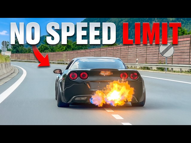 CORVETTE C6 Z06 FROM HELL TERRORIZING GERMAN AUTOBAHN! (300+KMH)
