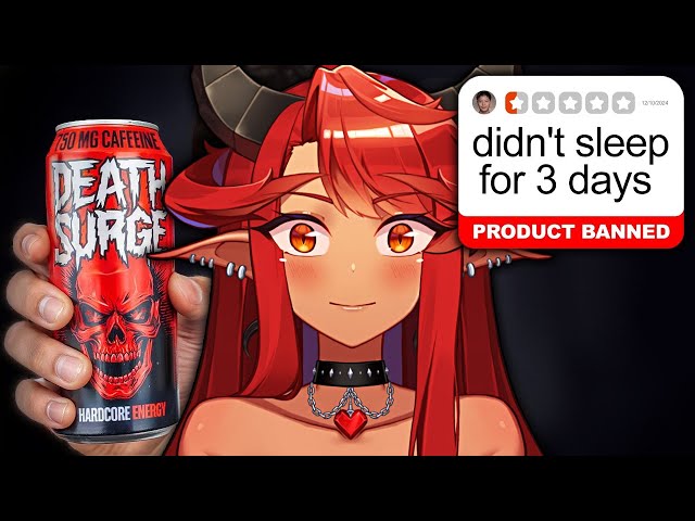 Reacting to "I Tried BANNED Energy Drinks"