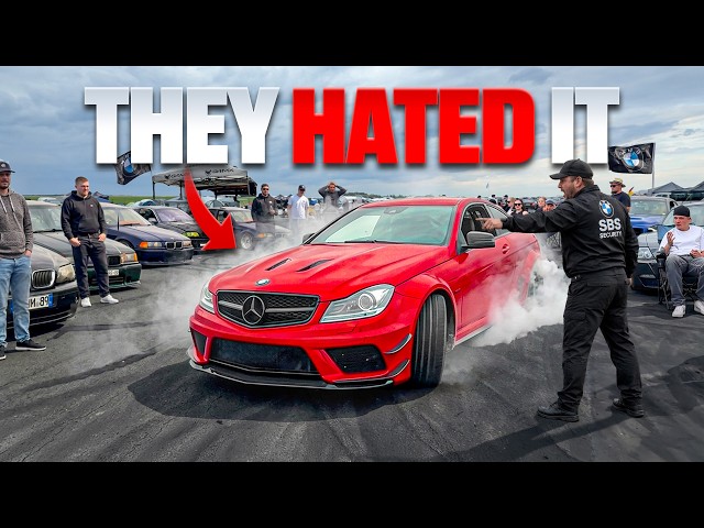 I TOOK MY C63 AMG BLACK SERIES TO THE WORLDS BIGGEST BMW MEET! (They hated it!)