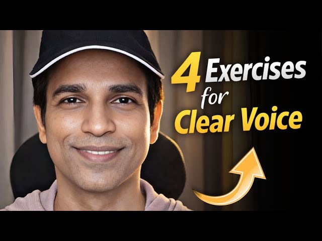Do These 4 Exercises for Clear Singing Voice!
