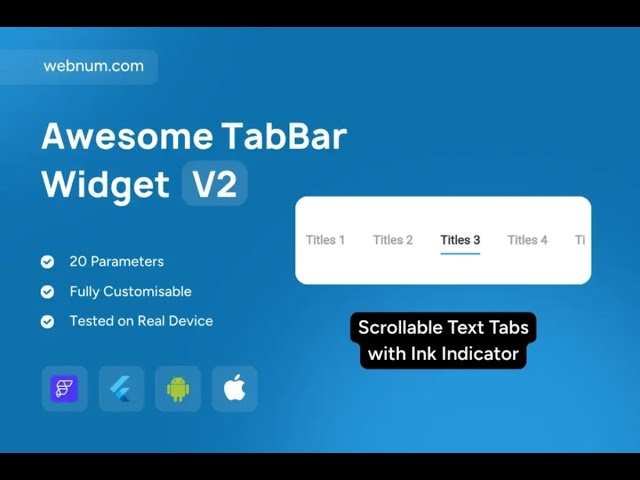 FlutterFlow TabBar Widget ✨ #flutterflow #tabbar #widget