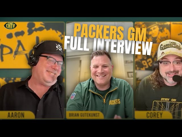 Packers GM Brian Gutekunst: FULL INTERVIEW (2025)