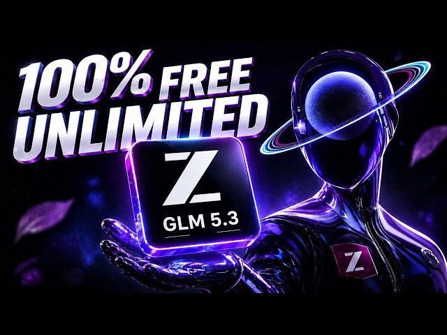 GLM 5.3 Unlimited and 100% Free Method!! [NO CLICKBAIT]