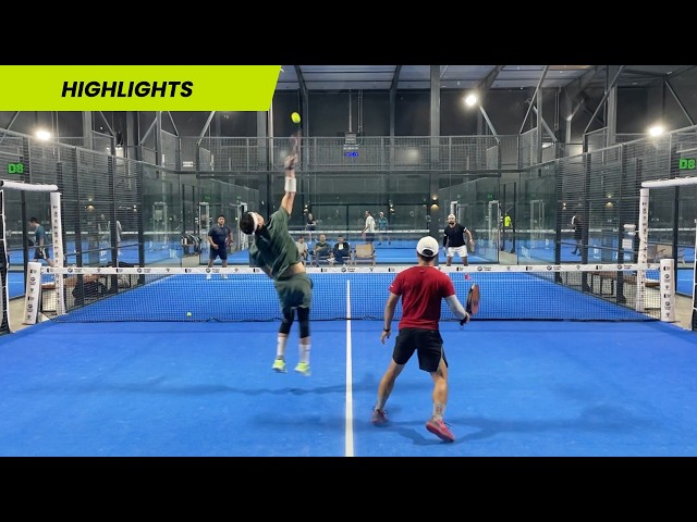 Playtomic Level 4 Padel Gameplay | Advanced Intermediate | Training Match Highlights | The Padel Guy
