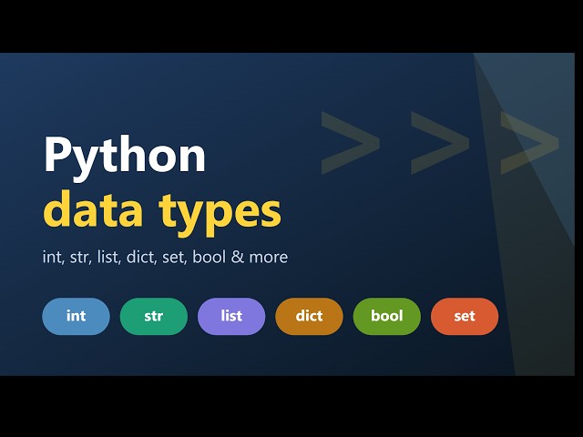 Python Data Types | Learn All Data Types with Examples