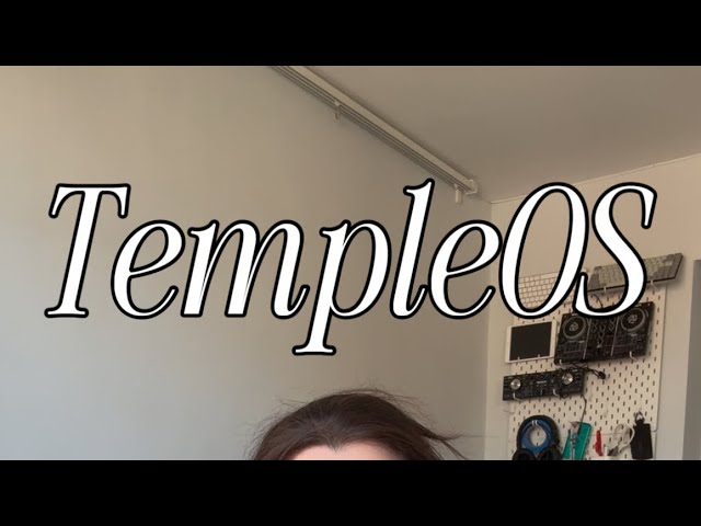 Have you tried TempleOS? #techlore #programming #coder #technology #operatingsystem #womenintech