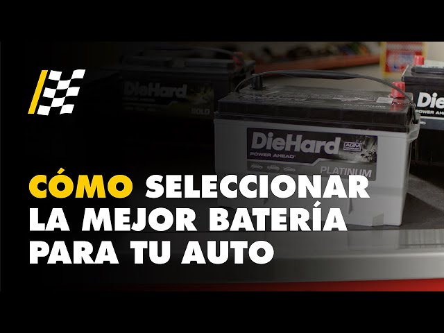 Cómo Seleccionar la Mejor Batería para tu Auto