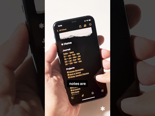 ✱ Home for Apple Notes: The Only Note-Taking Dashboard You Need #applenotes #digitalnotetaking